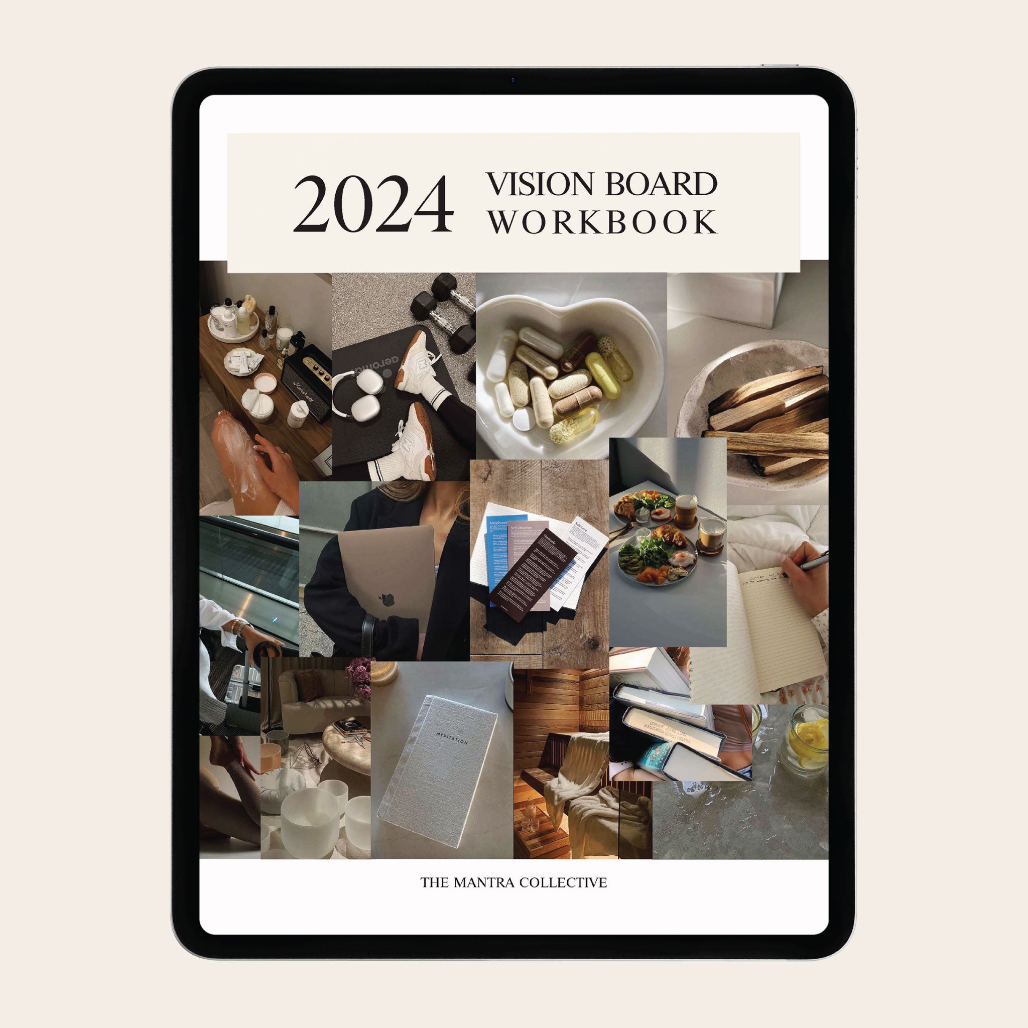 2024 Vision Board Digital Workbook – THE MANTRA CO.